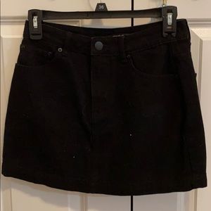forever 21 skirt (black)